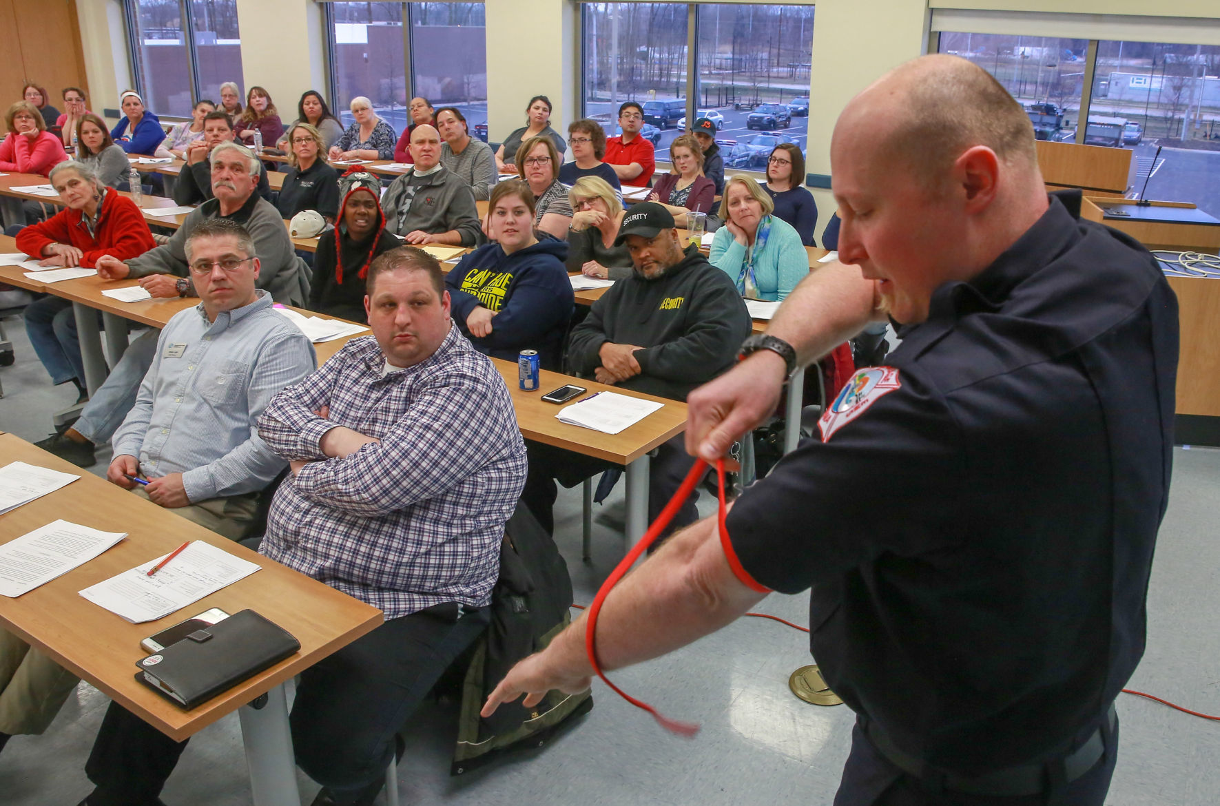 'What would you do if?': Teachers, school and office workers, others flocking to active shooter trainings
